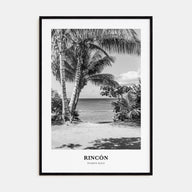 Rincón Portrait B&W Poster
