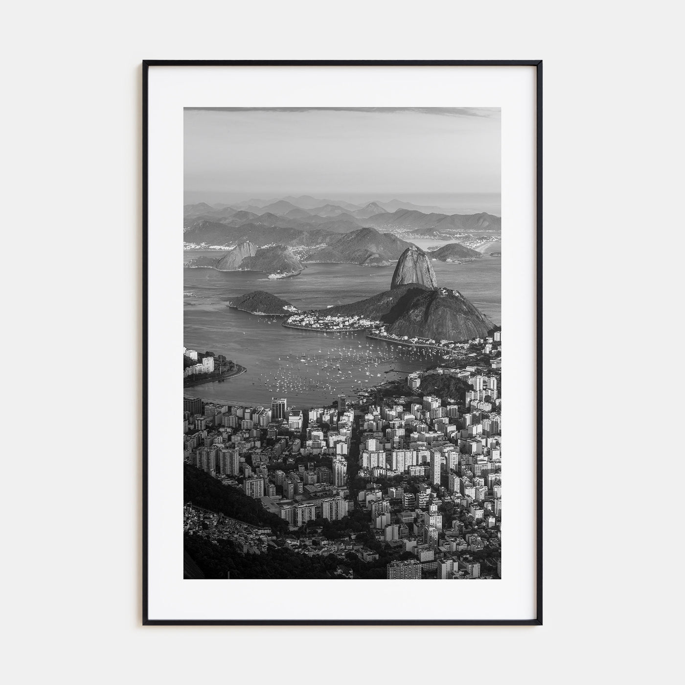 Rio de Janeiro Photo B&W No 1 Poster