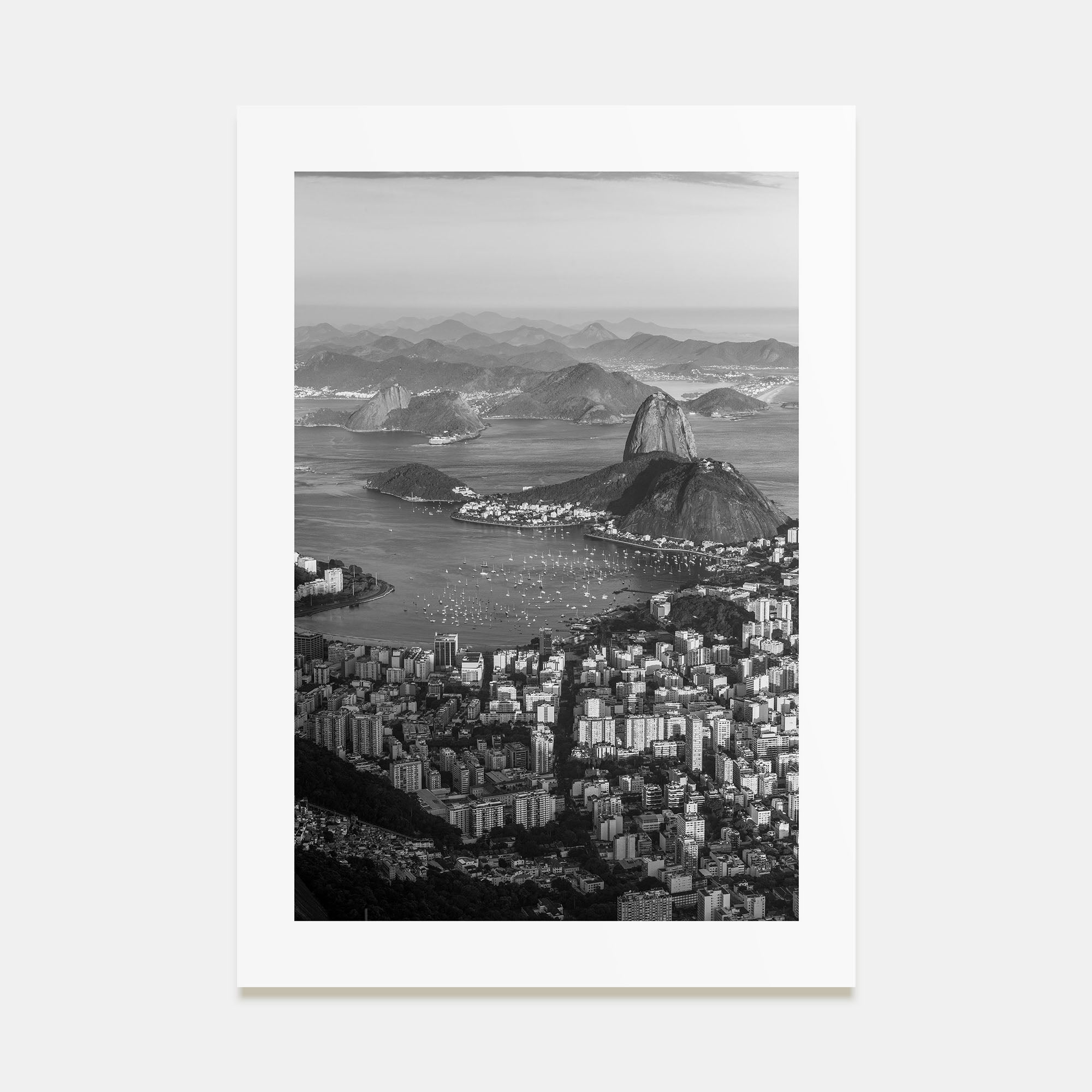 Rio de Janeiro Photo B&W No 1 Poster