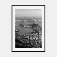 Rio de Janeiro Photo B&W No 1 Poster