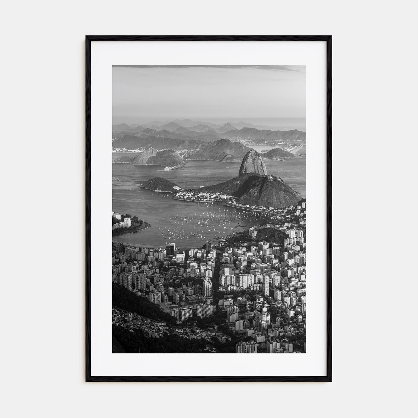 Rio de Janeiro Photo B&W No 1 Poster