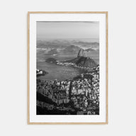Rio de Janeiro Photo B&W No 1 Poster