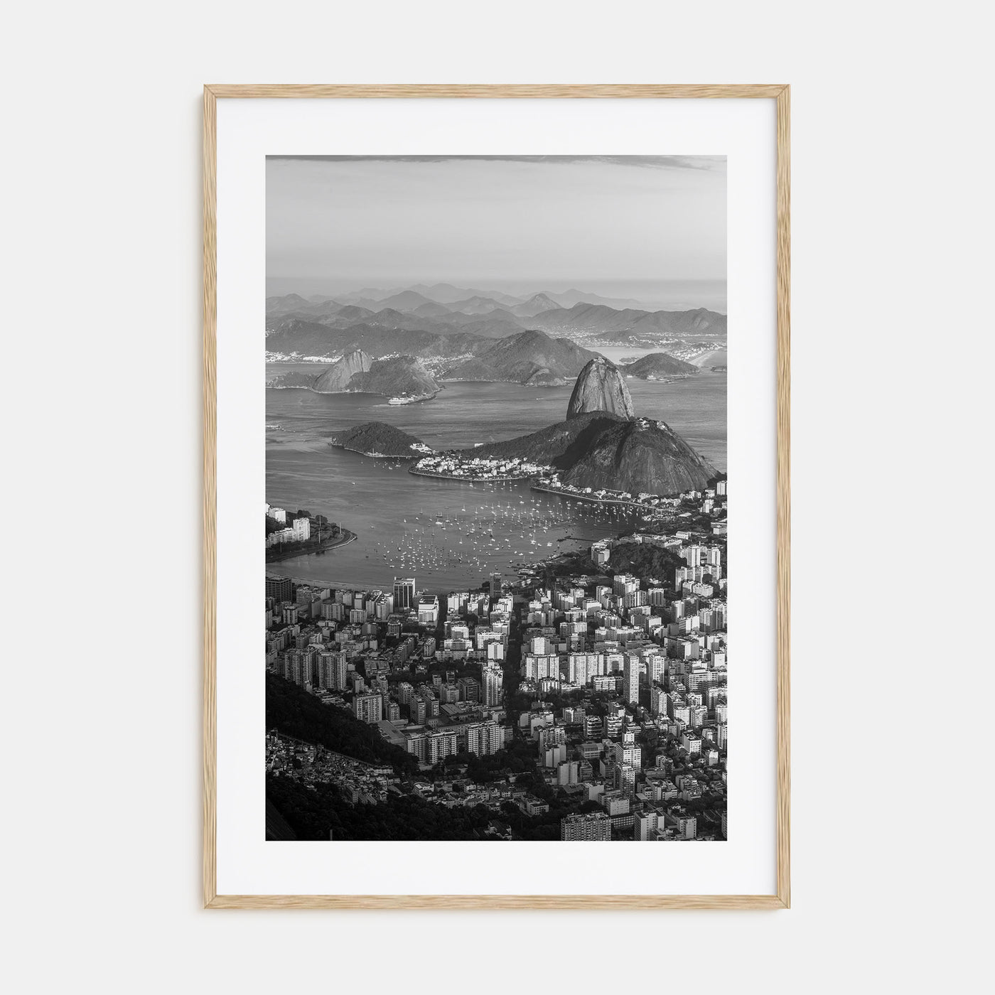 Rio de Janeiro Photo B&W No 1 Poster
