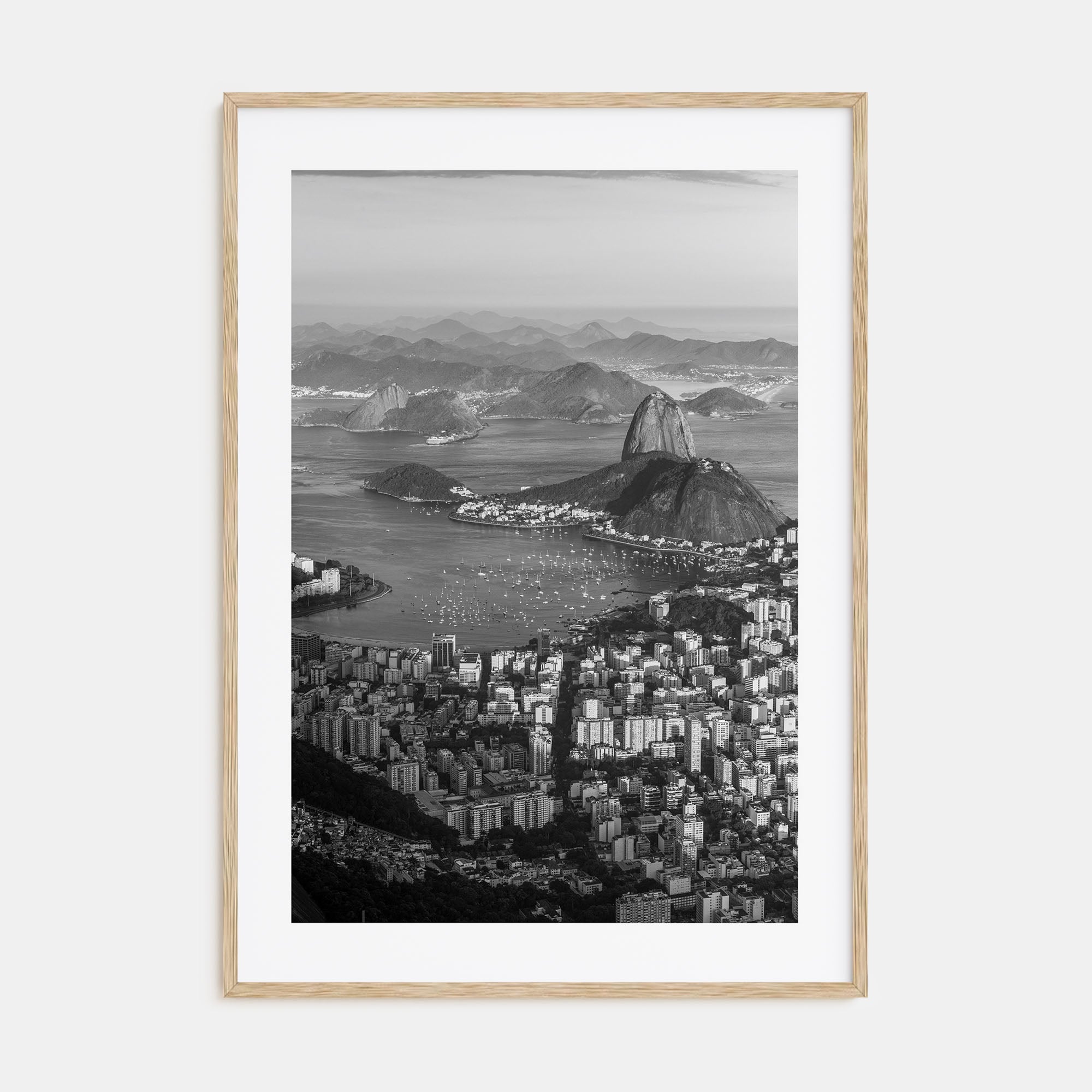 Rio de Janeiro Photo B&W No 1 Poster