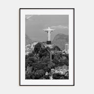 Rio de Janeiro Photo B&W No 2 Poster