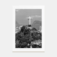 Rio de Janeiro Photo B&W No 2 Poster