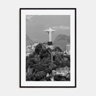 Rio de Janeiro Photo B&W No 2 Poster
