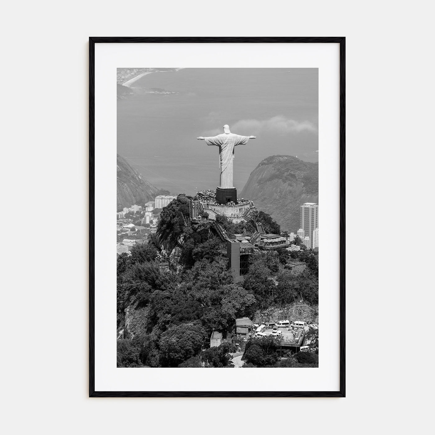 Rio de Janeiro Photo B&W No 2 Poster