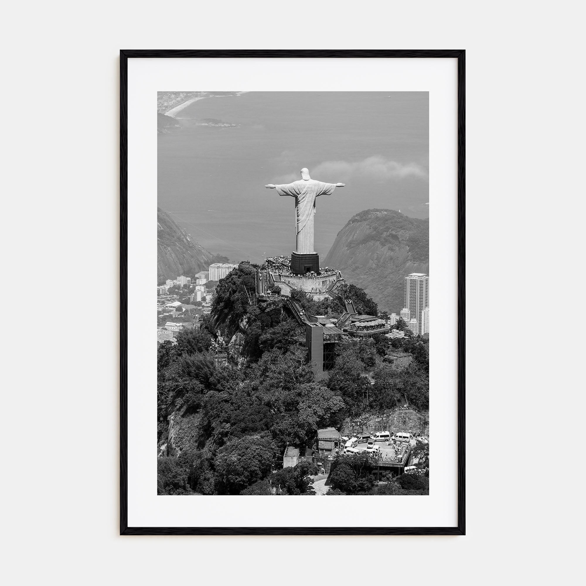 Rio de Janeiro Photo B&W No 2 Poster