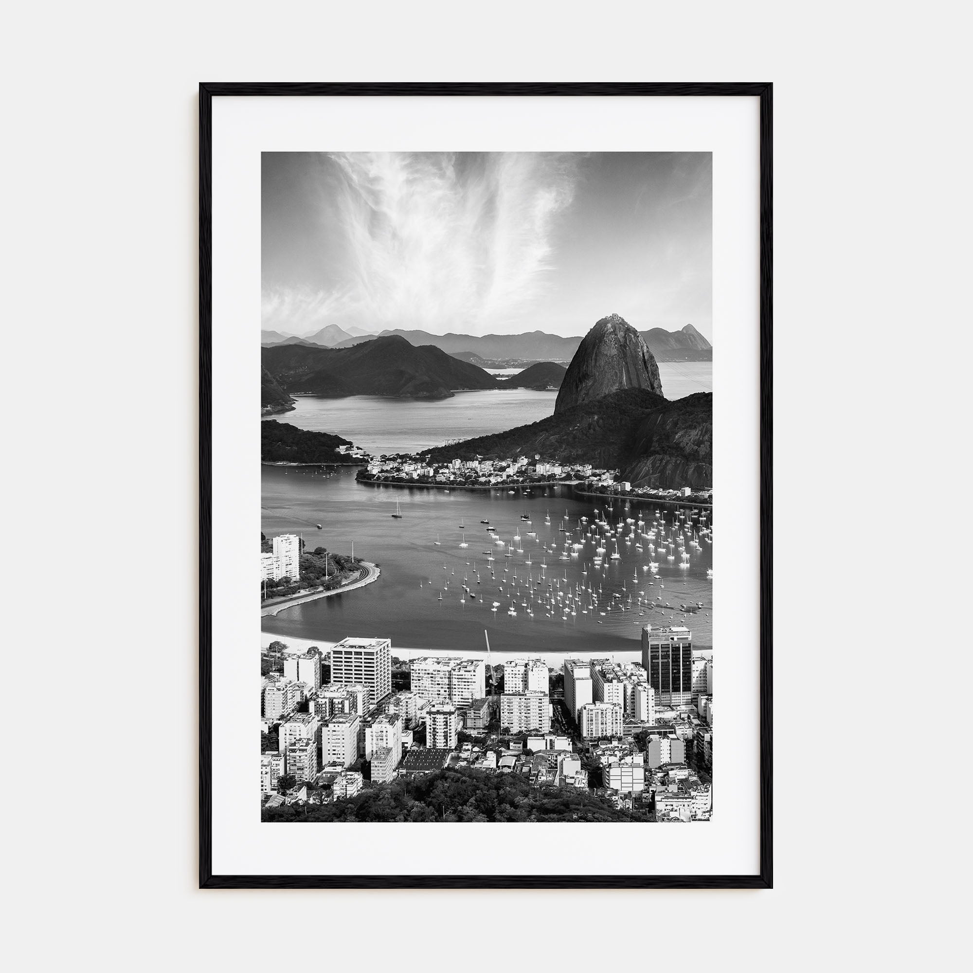 Rio de Janeiro Photo B&W No 3 Poster