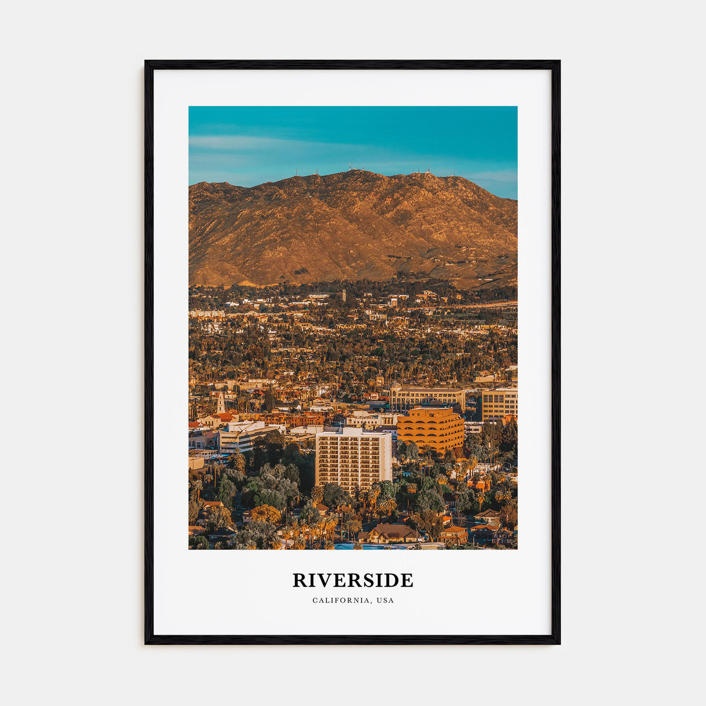 Riverside Portrait Color Poster