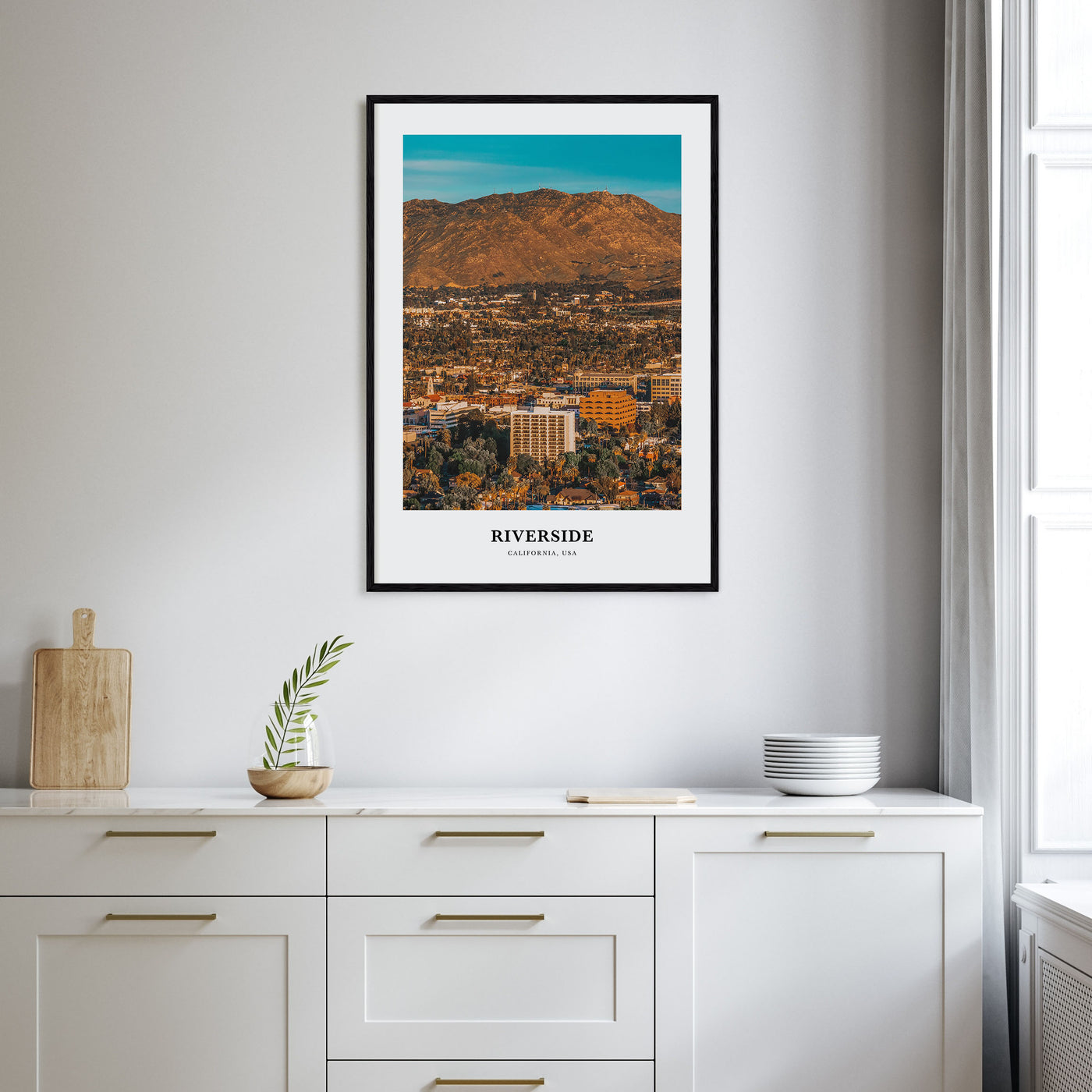 Riverside Portrait Color Poster