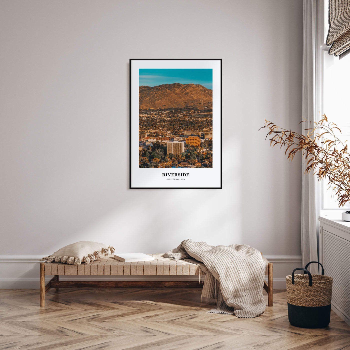 Riverside Portrait Color Poster