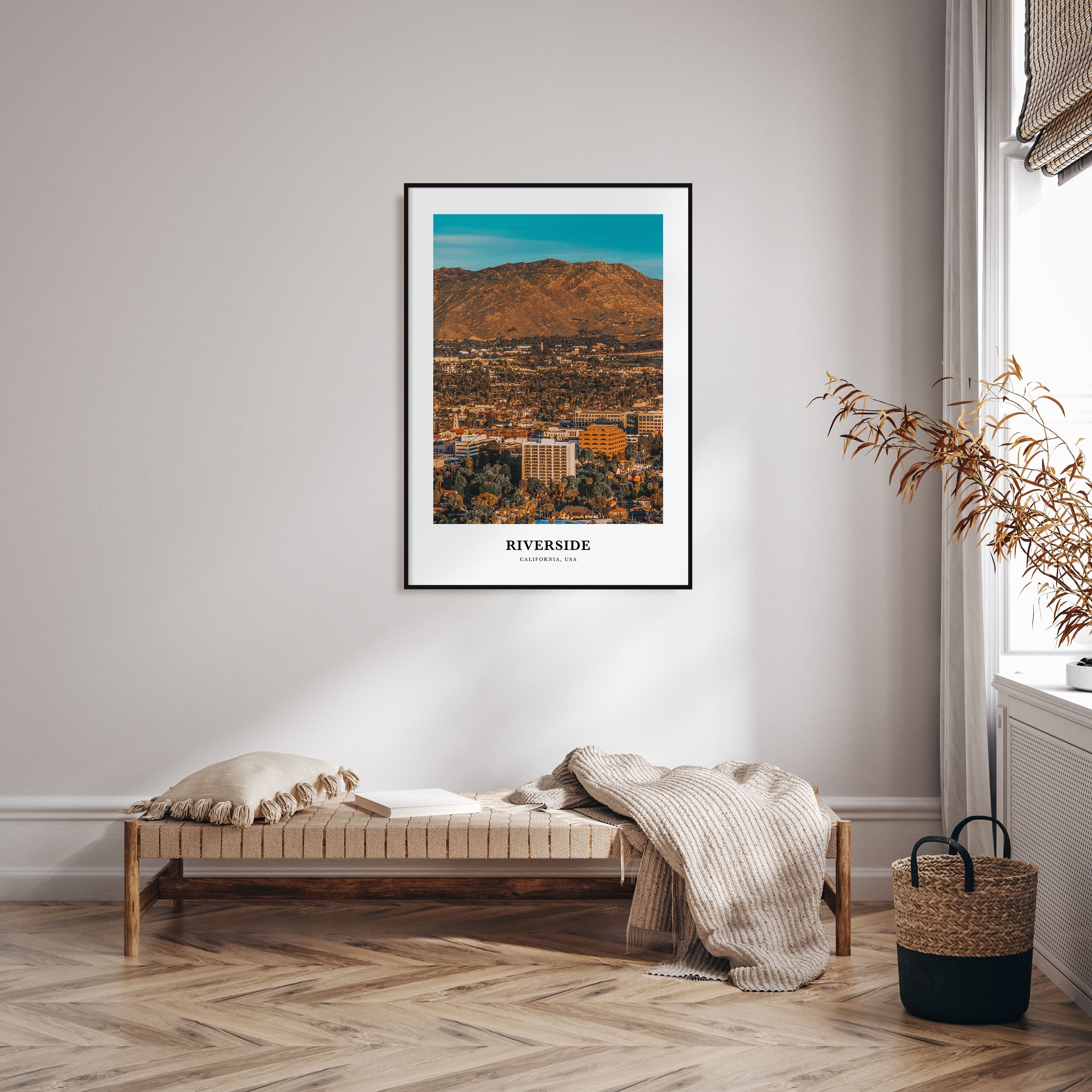Riverside Portrait Color Poster