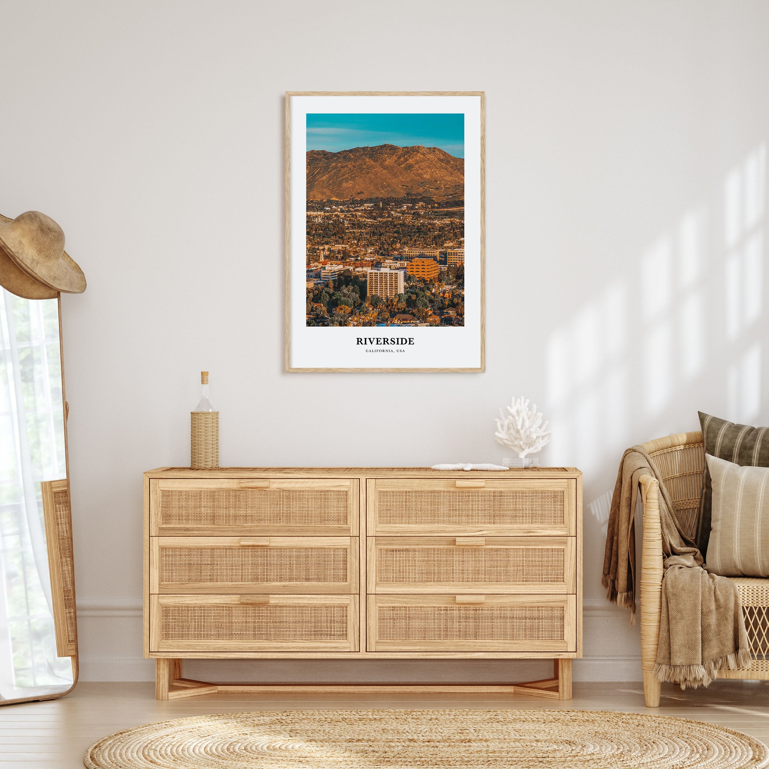 Riverside Portrait Color Poster