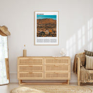 Riverside Travel Color Poster