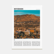 Riverside Travel Color Poster