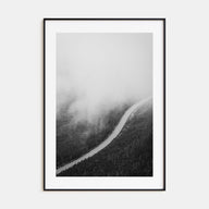Road Photo B&W No 1 Poster