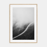 Road Photo B&W No 1 Poster