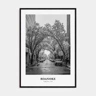 Roanoke Portrait B&W No 1 Poster