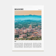 Roanoke Travel Color Poster