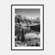Rocky Mountain National Park Photo B&W Poster