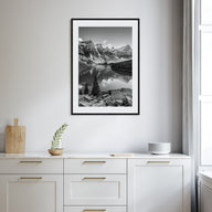 Rocky Mountain National Park Photo B&W Poster