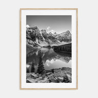 Rocky Mountain National Park Photo B&W Poster
