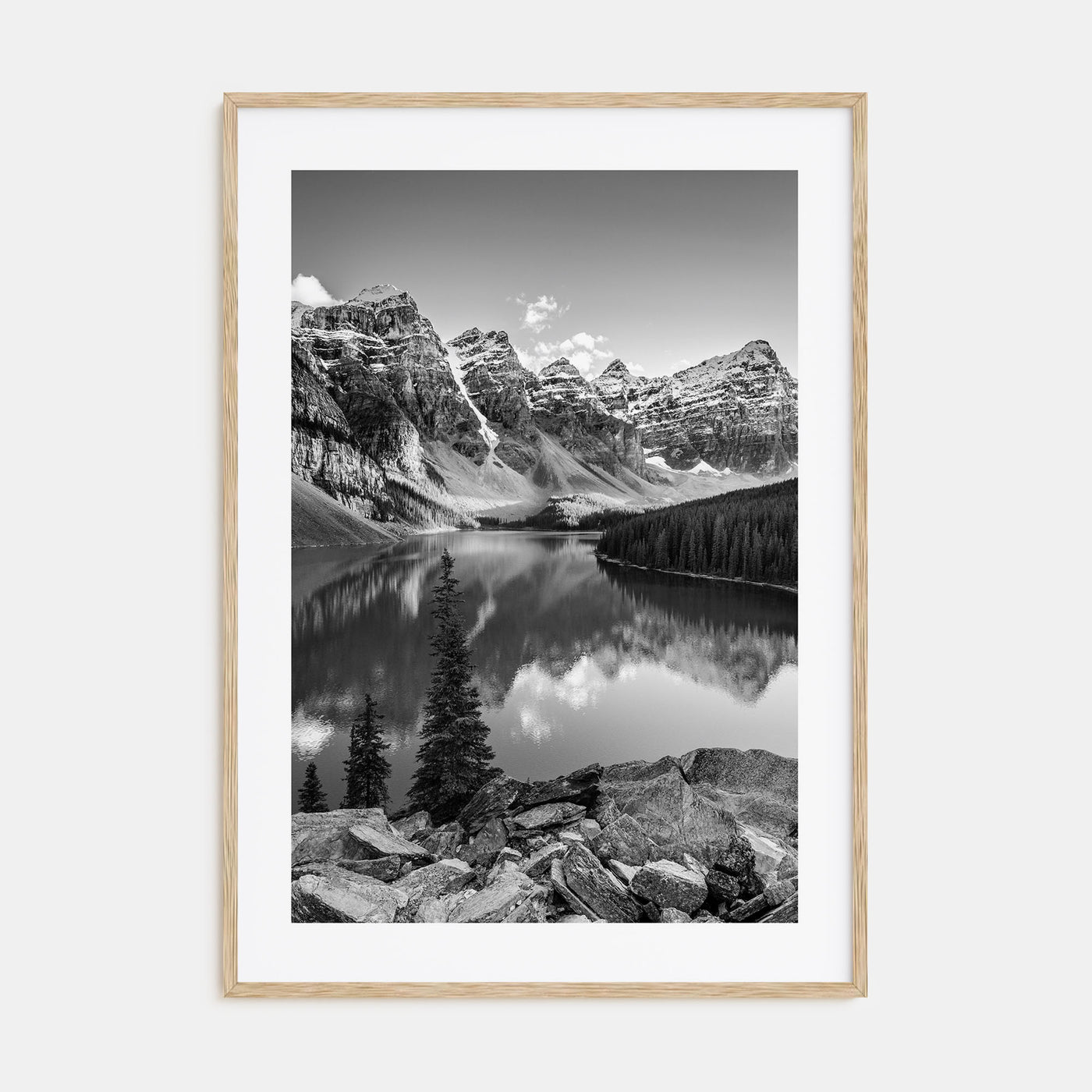 Rocky Mountain National Park Photo B&W Poster