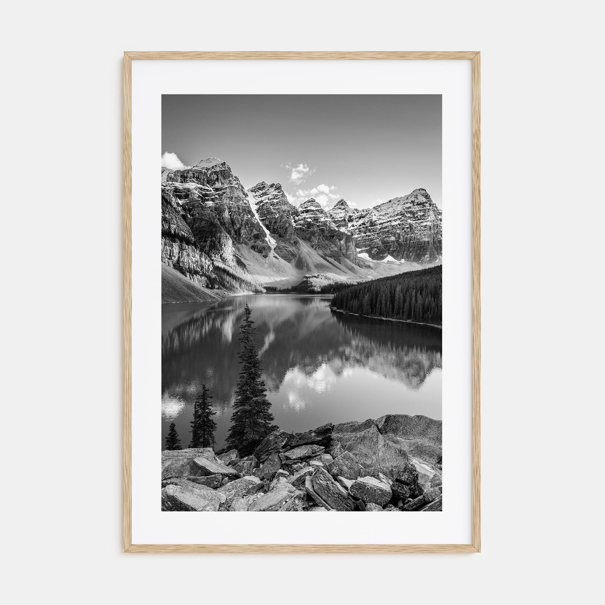 Rocky Mountain National Park Photo B&W Poster