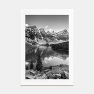 Rocky Mountain National Park Photo B&W Poster