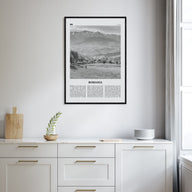 Romania Travel B&W Poster
