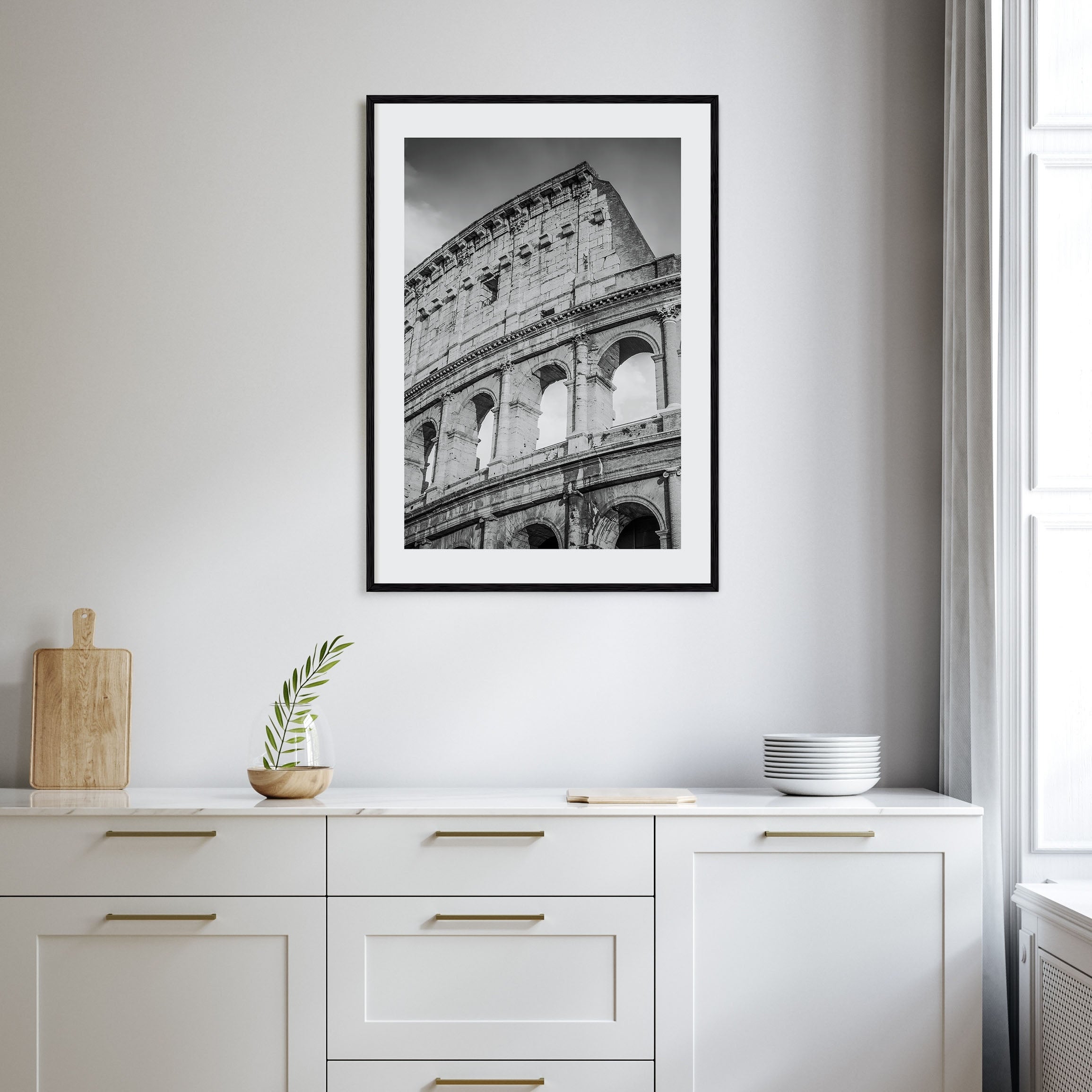 Rome Photo B&W No 3 Poster
