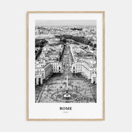 Rome Portrait B&W No 3 Poster