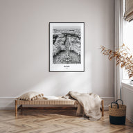 Rome Portrait B&W No 3 Poster