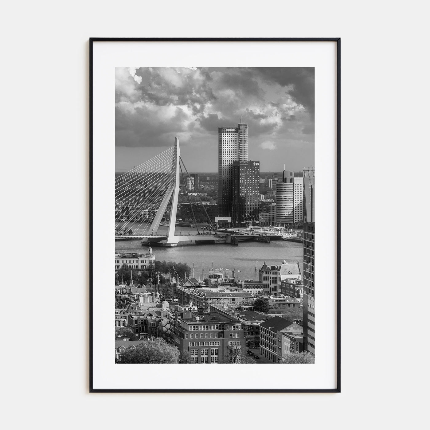 Rotterdam Photo B&W Poster