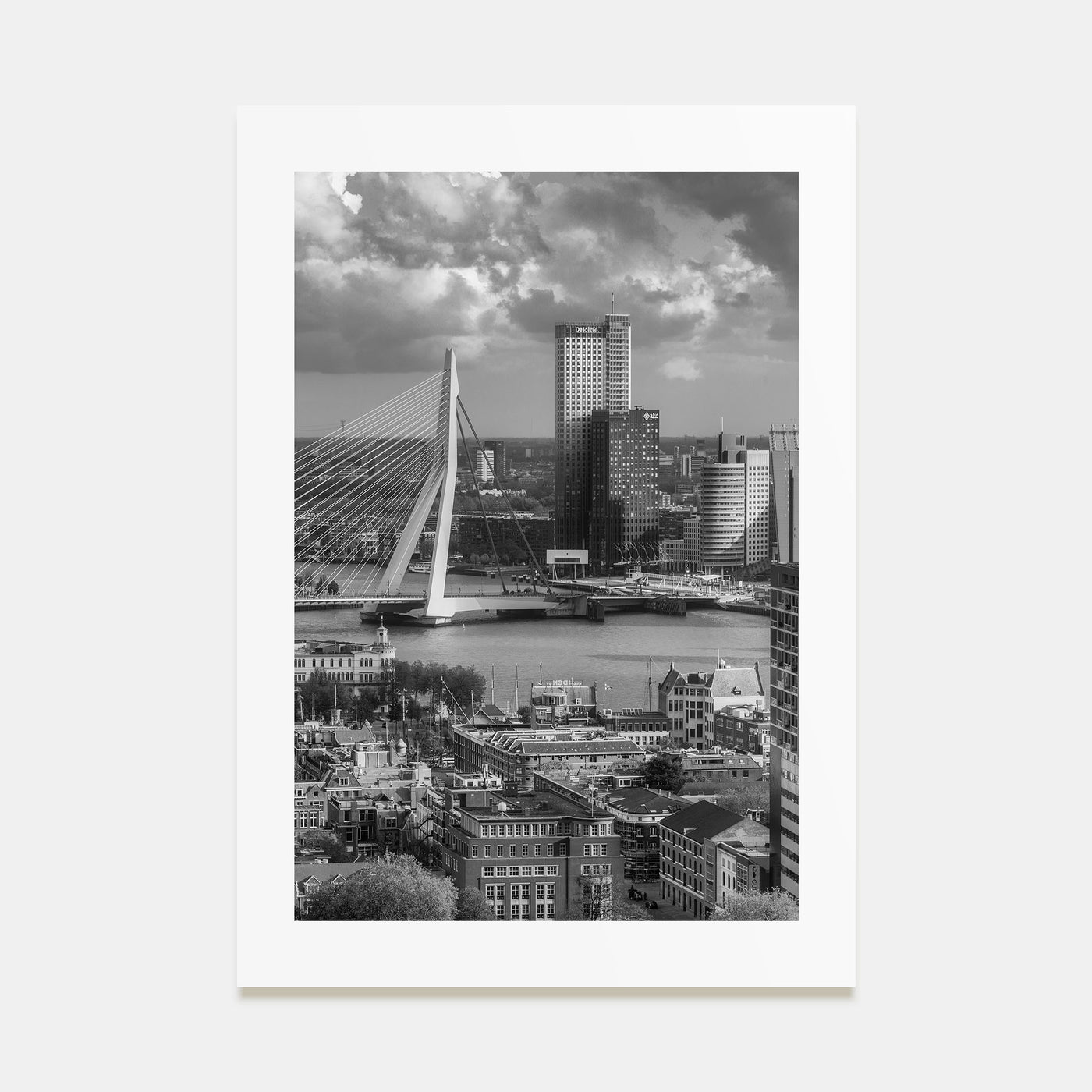 Rotterdam Photo B&W Poster