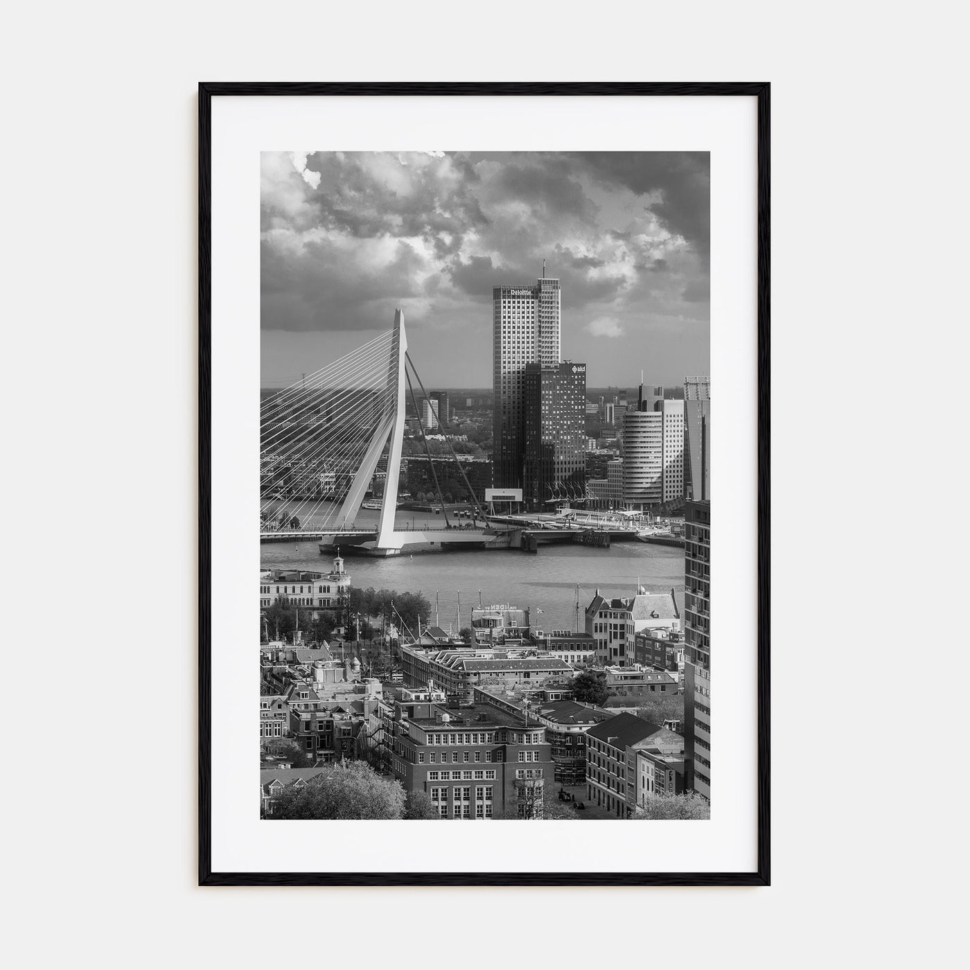 Rotterdam Photo B&W Poster