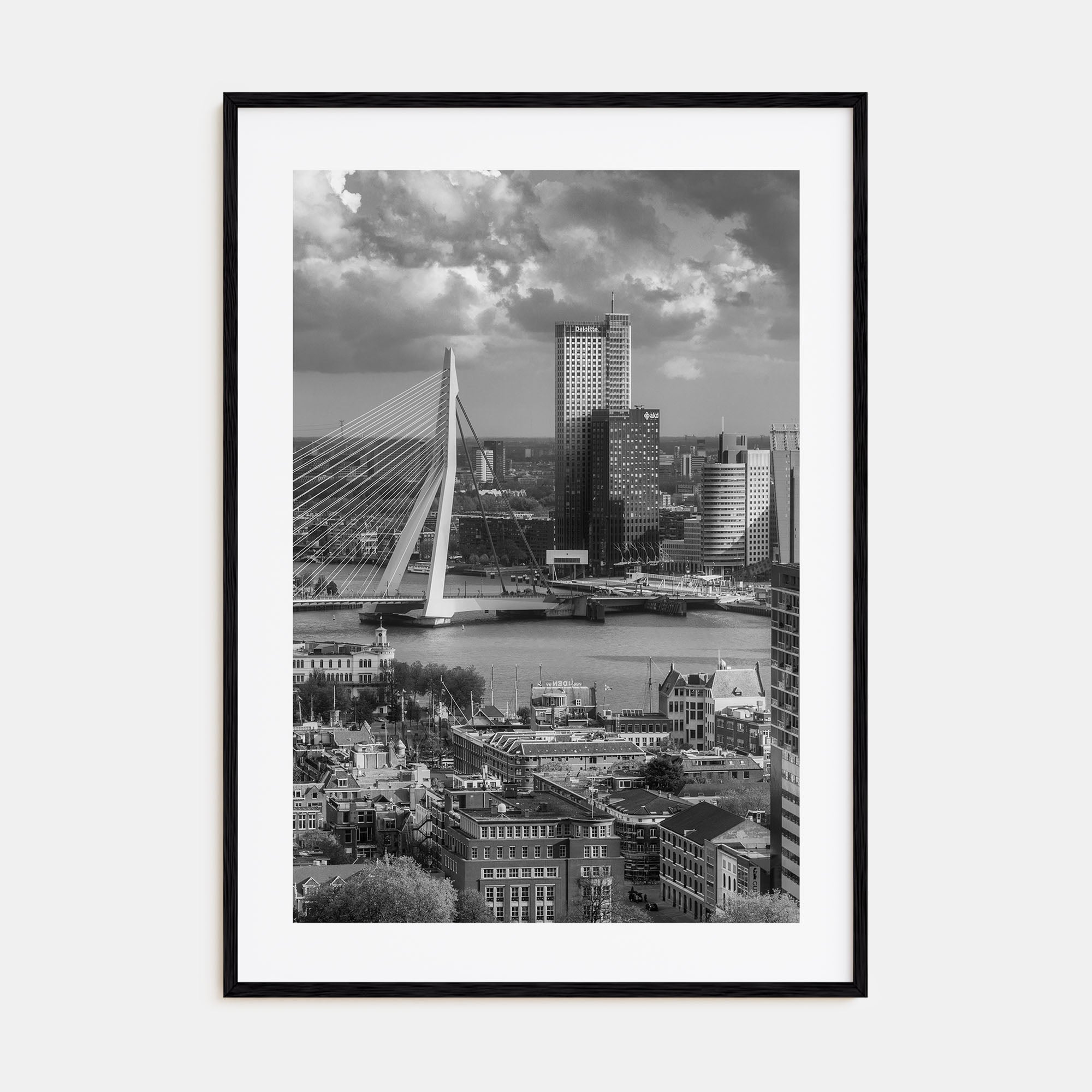 Rotterdam Photo B&W Poster