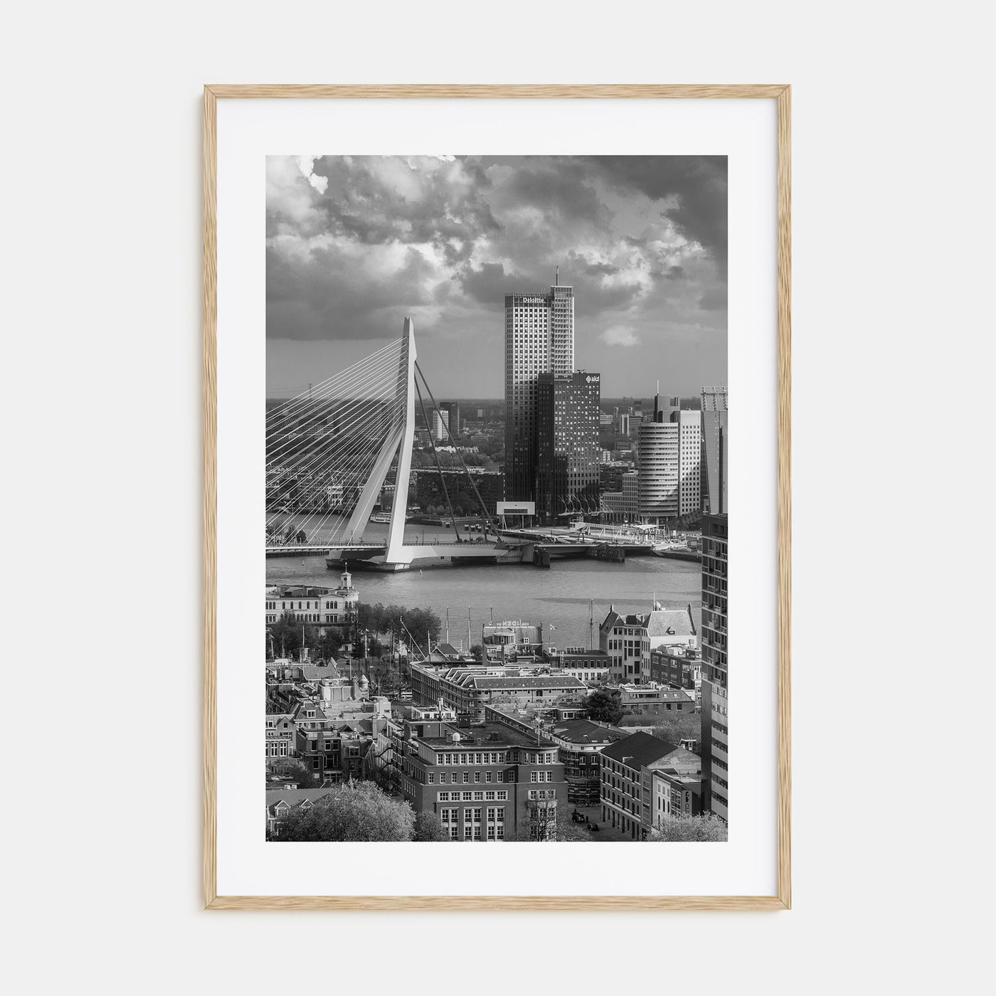 Rotterdam Photo B&W Poster