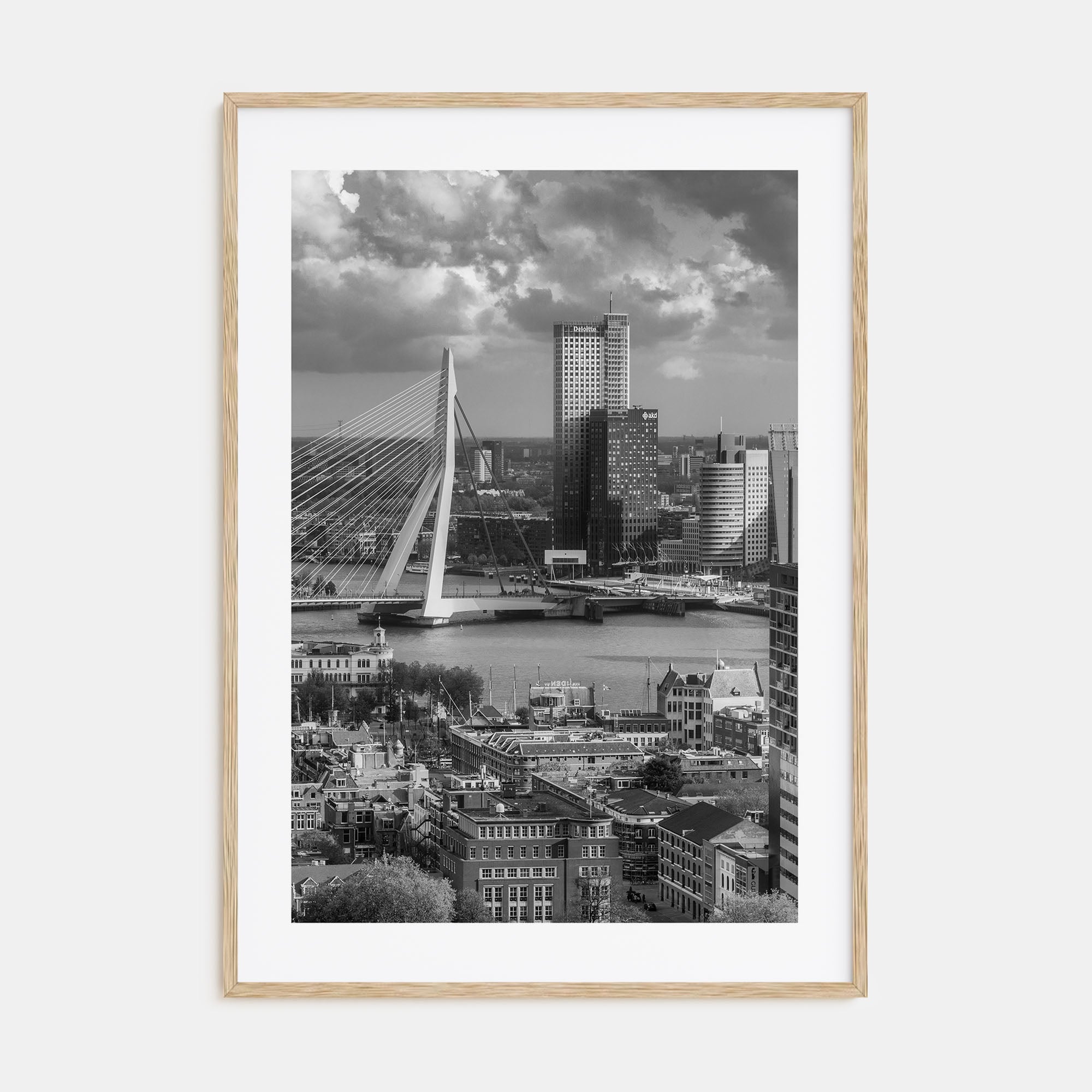 Rotterdam Photo B&W Poster