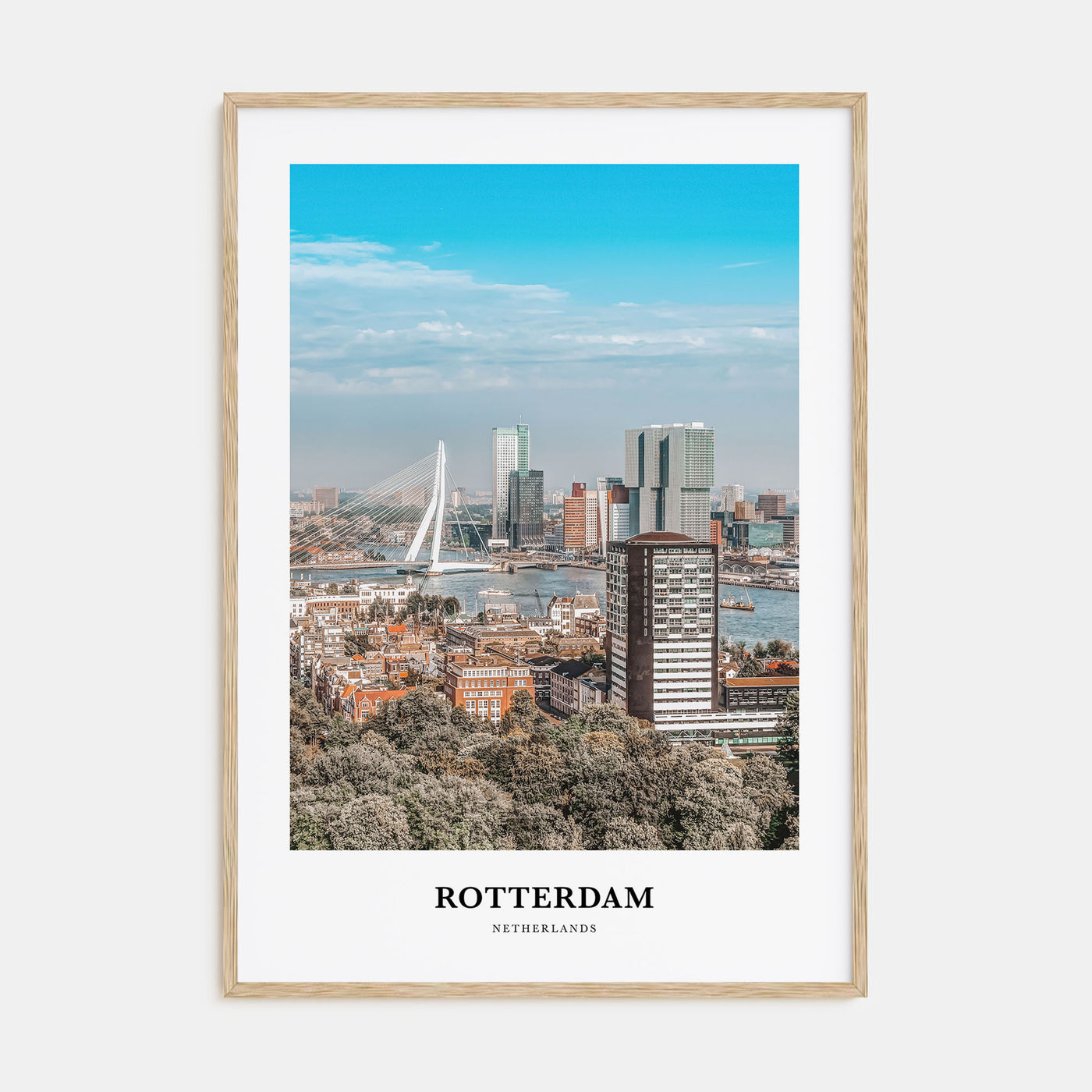 Rotterdam Portrait Color Poster