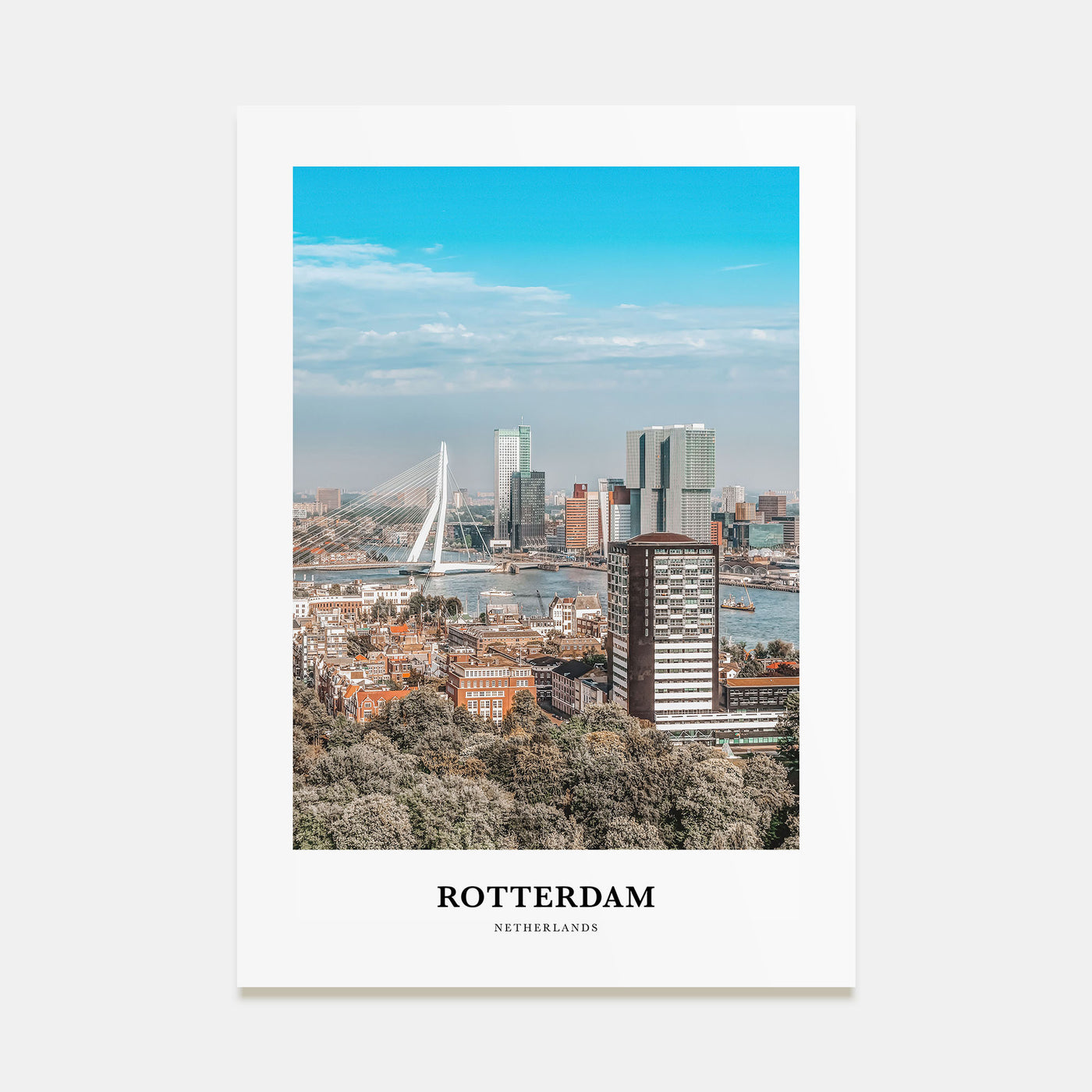 Rotterdam Portrait Color Poster
