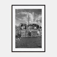 Rovinj Photo B&W Poster
