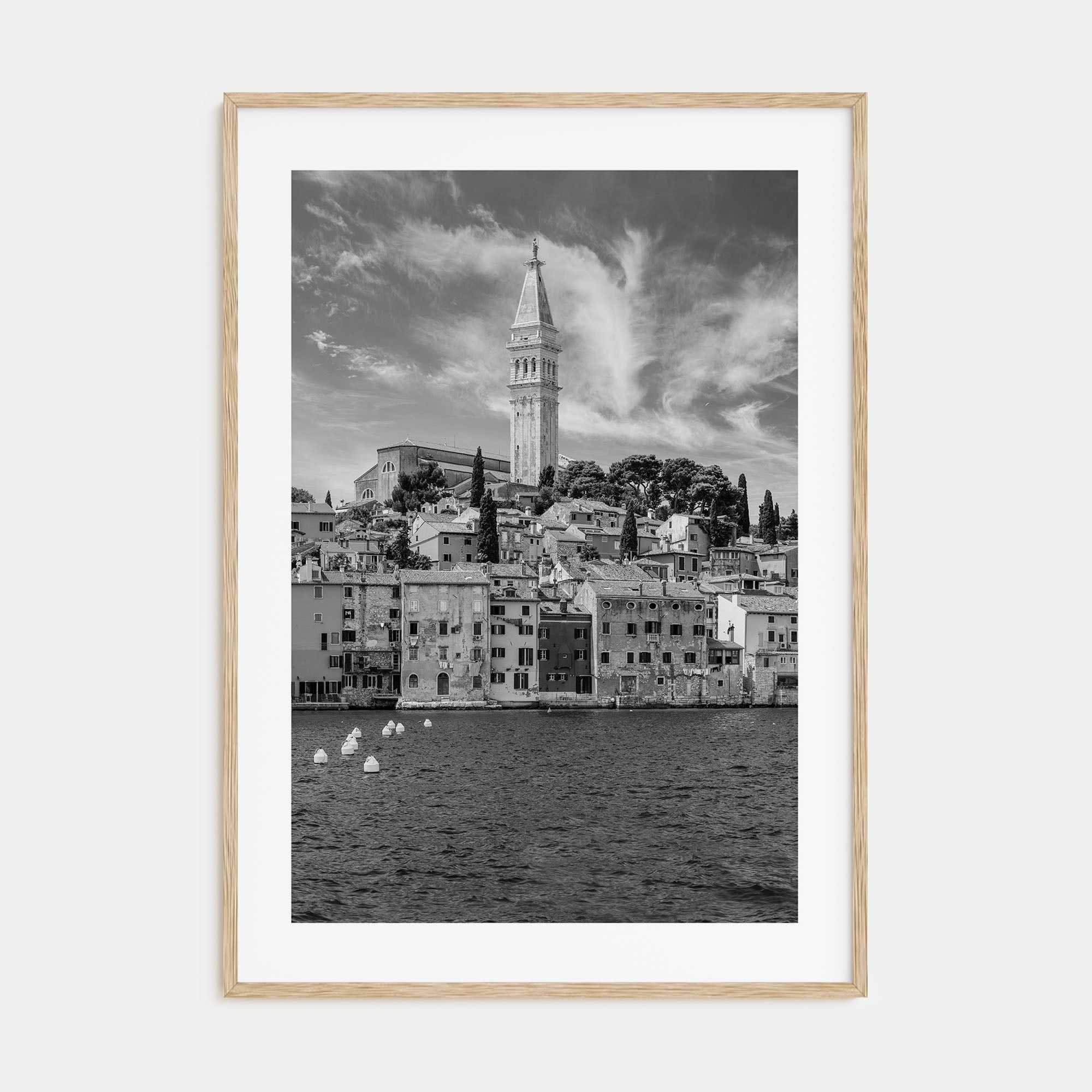 Rovinj Photo B&W Poster