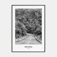 Rwanda Portrait B&W Poster