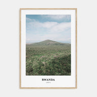 Rwanda Portrait Color Poster