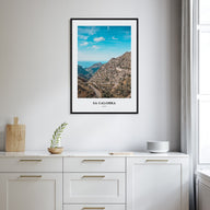 Sa Calobra Portrait Color Poster