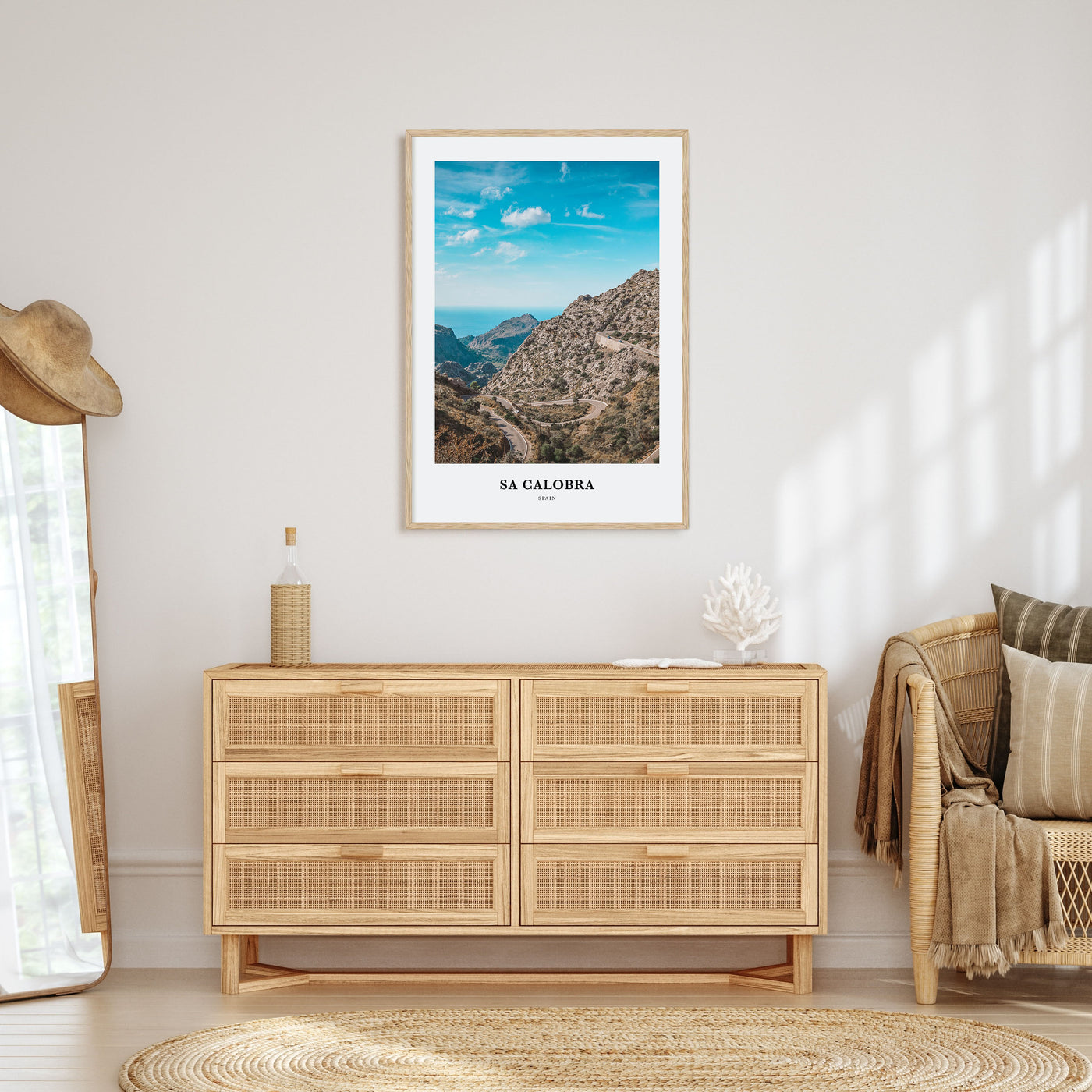 Sa Calobra Portrait Color Poster