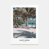 Saint Croix Portrait Color Poster